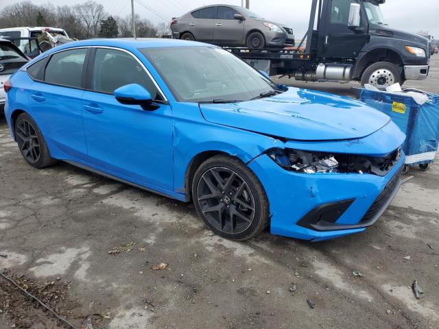 19XFL1H85NE014234 - 2022 HONDA CIVIC SPORT TOURING BLUE photo 4