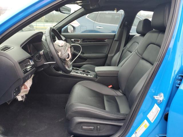 19XFL1H85NE014234 - 2022 HONDA CIVIC SPORT TOURING BLUE photo 7