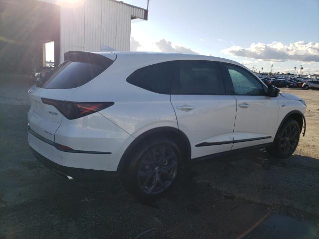 5J8YE1H06PL038194 - 2023 ACURA MDX A-SPEC WHITE photo 3