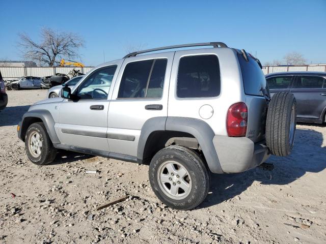 1J4GL48K76W242769 - 2006 JEEP LIBERTY SPORT SILVER photo 2