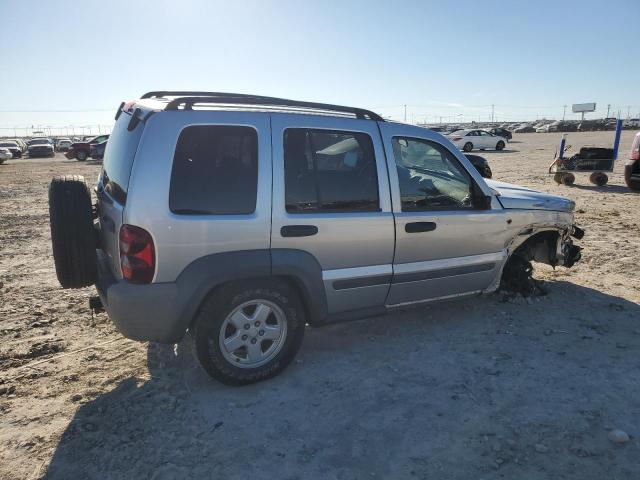 1J4GL48K76W242769 - 2006 JEEP LIBERTY SPORT SILVER photo 3