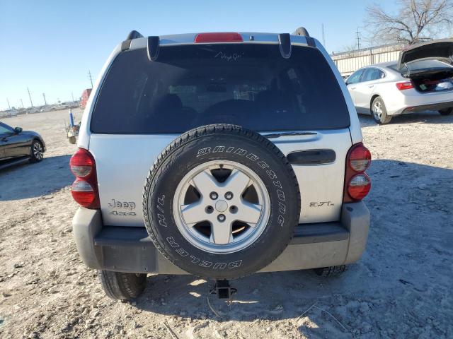 1J4GL48K76W242769 - 2006 JEEP LIBERTY SPORT SILVER photo 6