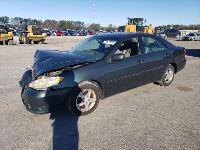 4T1BE32K15U077935 - 2005 TOYOTA CAMRY LE GREEN photo 1