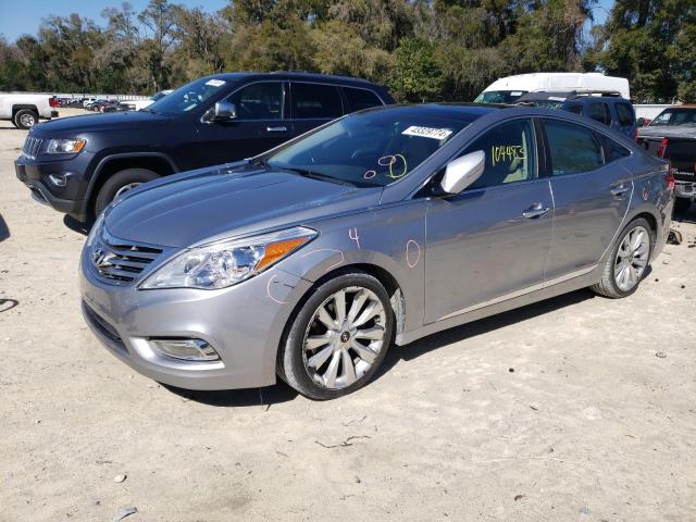 KMHFH4JG2EA411385 - 2014 HYUNDAI AZERA GLS SILVER photo 1