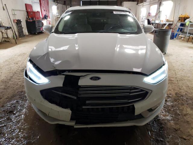 3FA6P0RUXHR234658 - 2017 FORD FUSION TITANIUM HEV WHITE photo 5