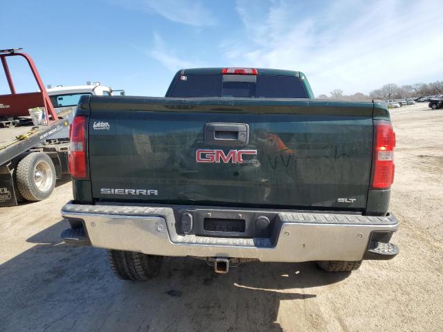 3GTU2VEC1FG160694 - 2015 GMC SIERRA K1500 SLT GREEN photo 6