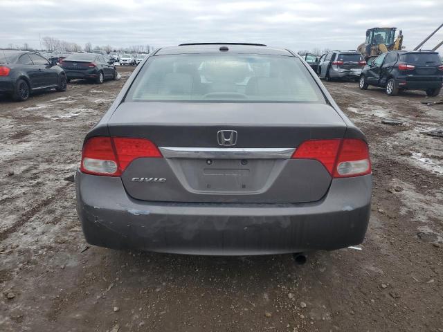 19XFA1F90AE029431 - 2010 HONDA CIVIC EXL GRAY photo 6