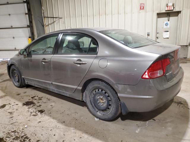 2HGFA16867H000537 - 2007 HONDA CIVIC EX GRAY photo 2