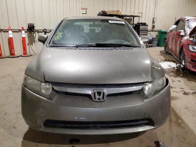 2HGFA16867H000537 - 2007 HONDA CIVIC EX GRAY photo 5