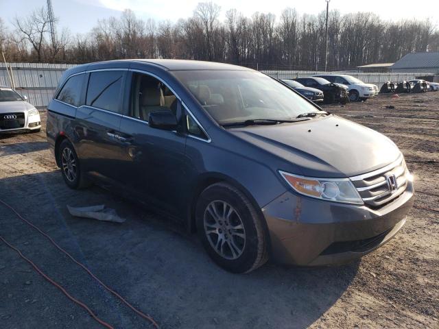 5FNRL5H44CB038940 - 2012 HONDA ODYSSEY EX GRAY photo 4