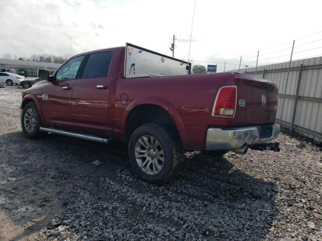 1C6RR7PT9ES231584 - 2014 RAM 1500 LONGHORN BURGUNDY photo 2