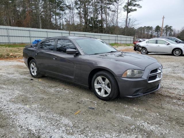 2C3CDXBG5EH248367 - 2014 DODGE CHARGER SE GRAY photo 4