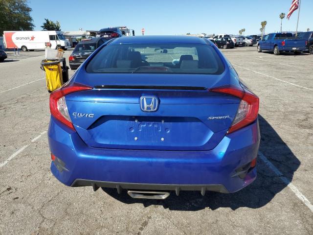 2HGFC2F82LH570528 - 2020 HONDA CIVIC SPORT 蓝色 照片 6