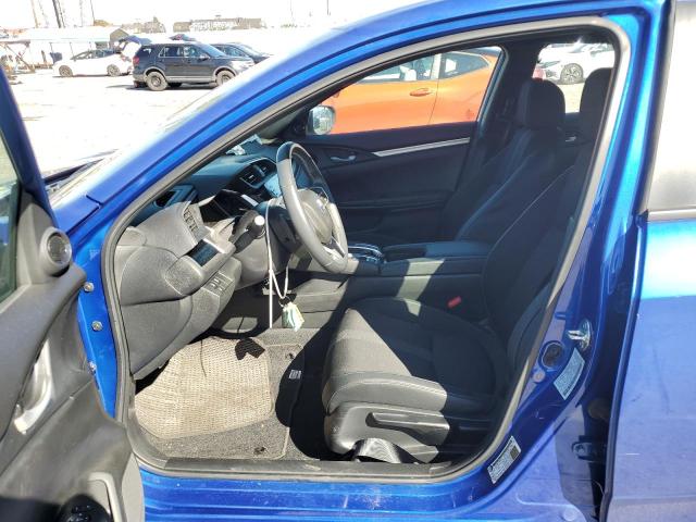 2HGFC2F82LH570528 - 2020 HONDA CIVIC SPORT BLUE photo 7