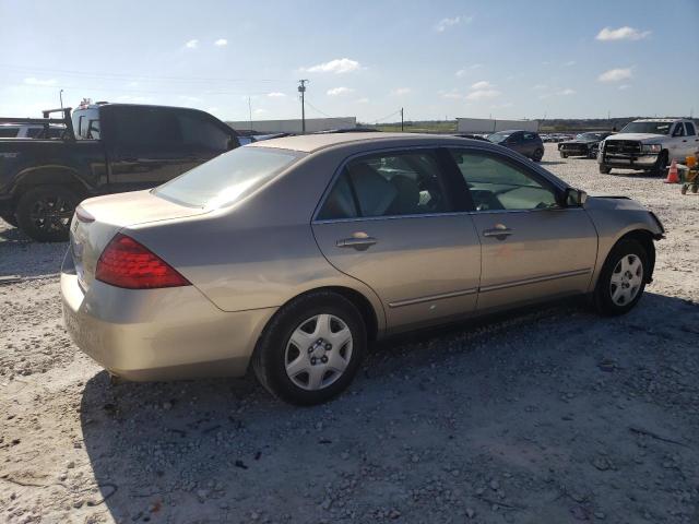 1HGCM56466A133729 - 2006 HONDA ACCORD LX BEIGE photo 3