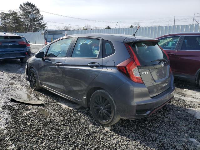 3HGGK5H61JM717229 - 2018 HONDA FIT SPORT GRAY photo 2