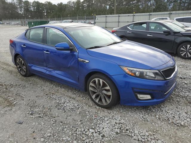 5XXGR4A69FG386486 - 2015 KIA OPTIMA SX BLUE photo 4