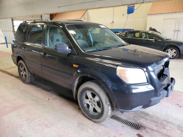 5FNYF18487B014027 - 2007 HONDA PILOT EX BLACK photo 4