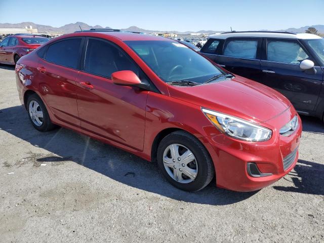 KMHCT4AE6HU360234 - 2017 HYUNDAI ACCENT SE RED photo 4