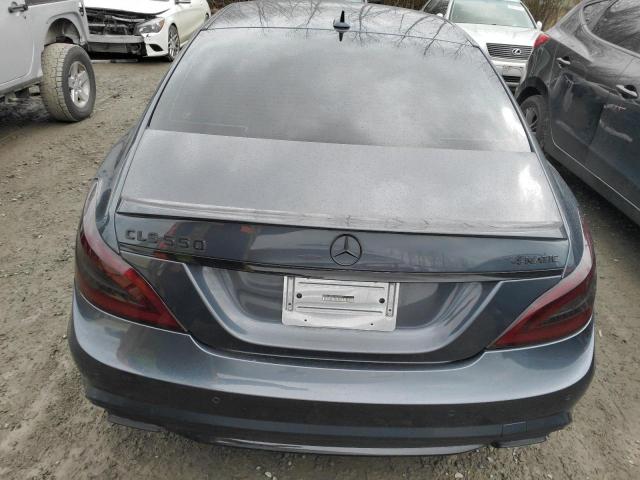 WDDLJ9BB1CA020680 - 2012 MERCEDES-BENZ CLS 550 4MATIC BLUE photo 6