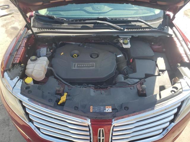5LMCJ2C95GUJ30254 - 2016 LINCOLN MKC SELECT 勃艮第红 照片 12