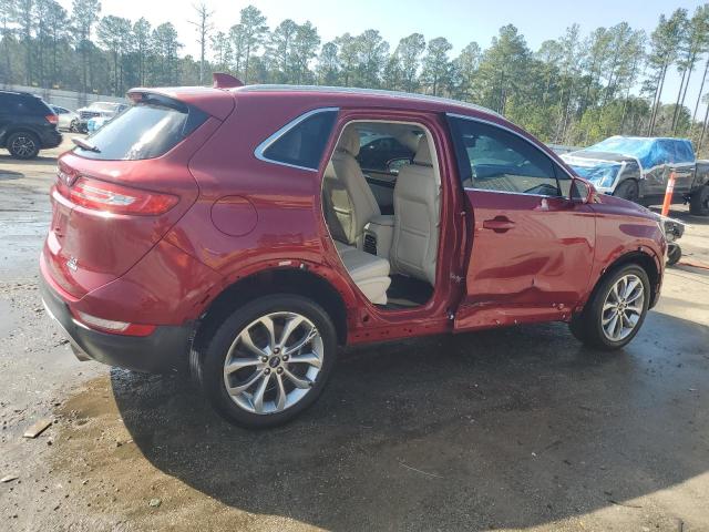 5LMCJ2C95GUJ30254 - 2016 LINCOLN MKC SELECT 勃艮第红 照片 3