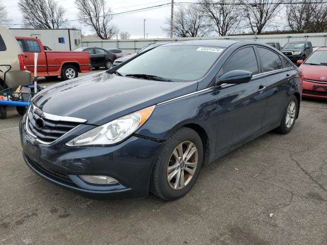 5NPEB4AC3DH675799 - 2013 HYUNDAI SONATA GLS BLUE photo 1