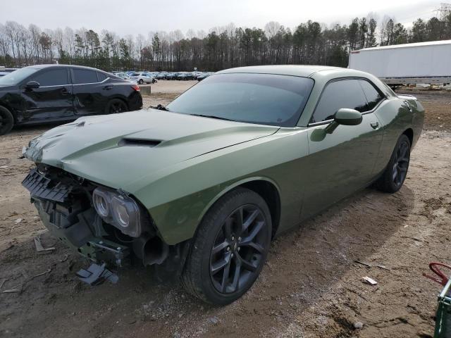 2C3CDZAG7LH133926 - 2020 DODGE CHALLENGER SXT GREEN photo 1