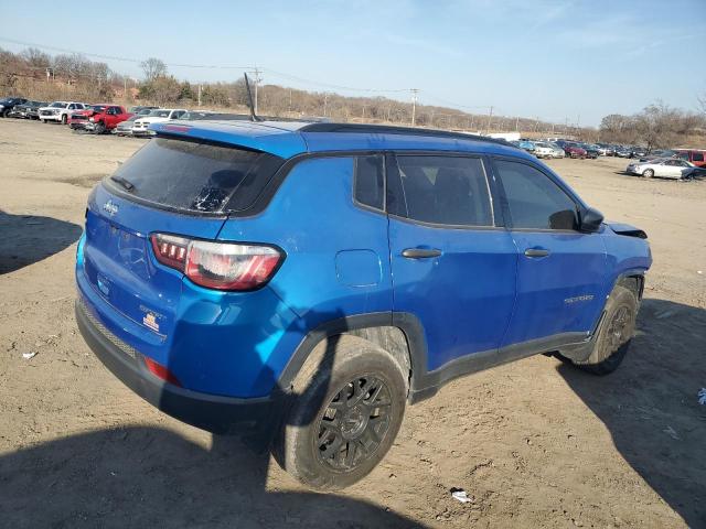 3C4NJDAB0JT115454 - 2018 JEEP COMPASS SPORT BLUE photo 3