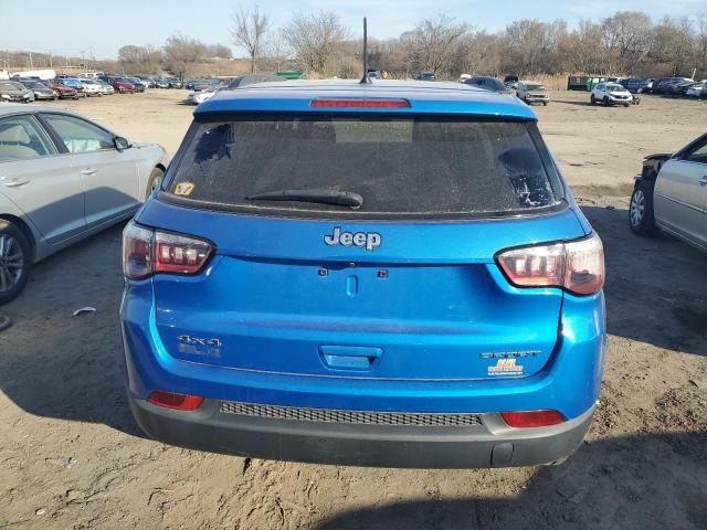 3C4NJDAB0JT115454 - 2018 JEEP COMPASS SPORT BLUE photo 6