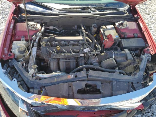 3FAHP0HAXBR296438 - 2011 FORD FUSION SE RED photo 11