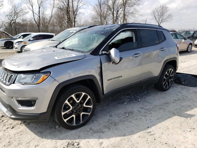 3C4NJDCB6LT146501 - 2020 JEEP COMPASS LIMITED GRAY photo 1