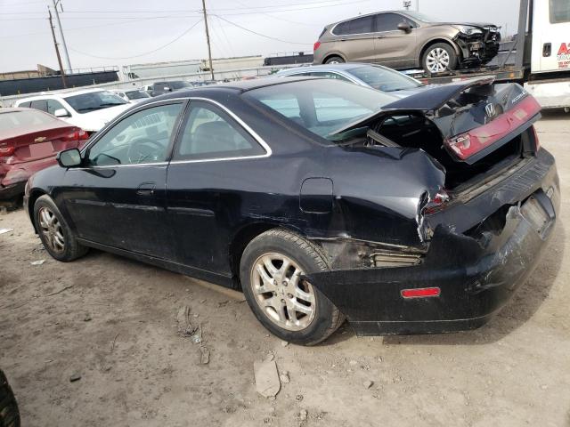 1HGCG22542A028248 - 2002 HONDA ACCORD EX BLACK photo 2