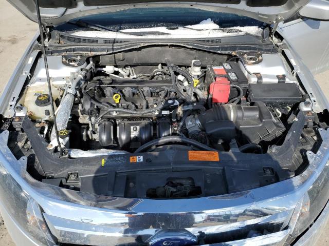 3FAHP0HA1BR291256 - 2011 FORD FUSION SE SILVER photo 11