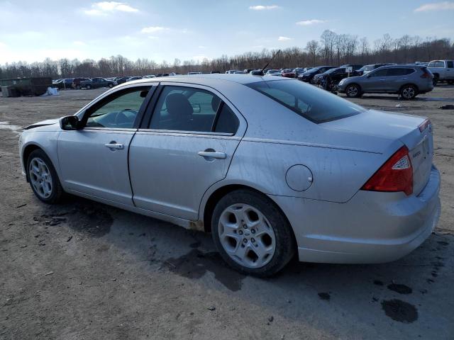 3FAHP0HA1BR291256 - 2011 FORD FUSION SE SILVER photo 2