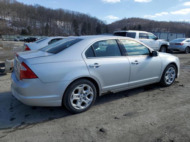 3FAHP0HA1BR291256 - 2011 FORD FUSION SE SILVER photo 3