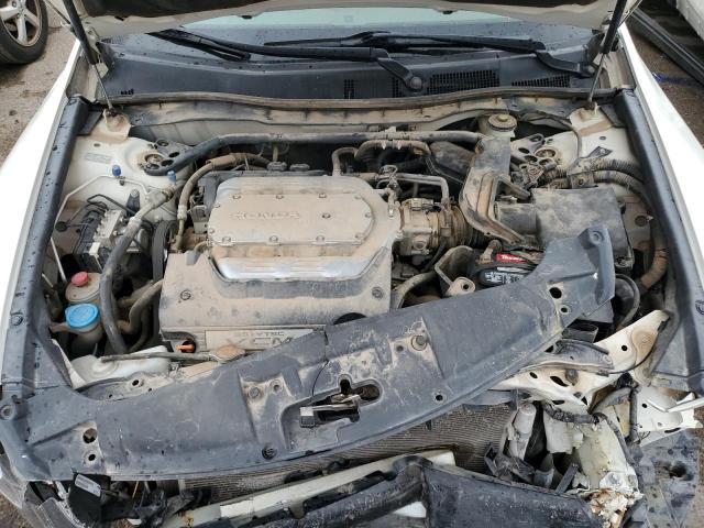 1HGCP3F88AA013535 - 2010 HONDA ACCORD EXL WHITE photo 11