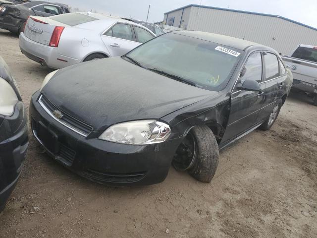 2G1WT57K191281158 - 2009 CHEVROLET IMPALA 1LT BLACK photo 1