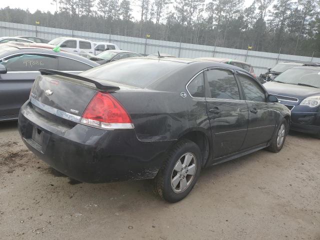 2G1WT57K191281158 - 2009 CHEVROLET IMPALA 1LT BLACK photo 3