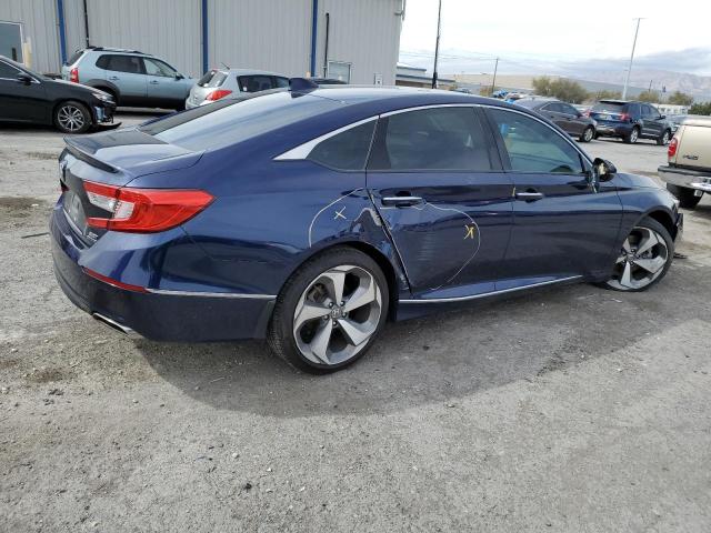 1HGCV2F91KA028162 - 2019 HONDA ACCORD TOURING BLUE photo 3