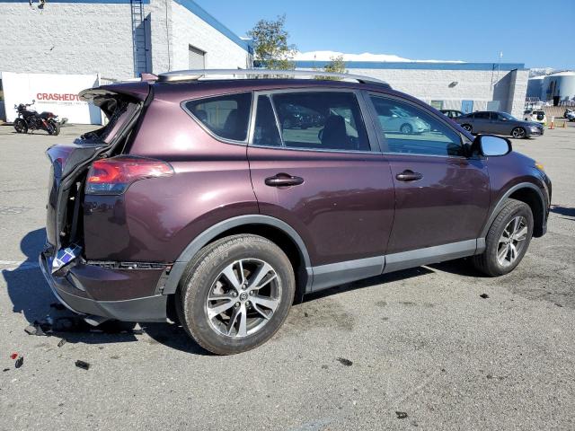 2T3WFREV8JW422483 - 2018 TOYOTA RAV4 ADVENTURE PURPLE photo 3