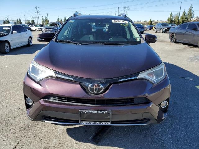 2T3WFREV8JW422483 - 2018 TOYOTA RAV4 ADVENTURE PURPLE photo 5