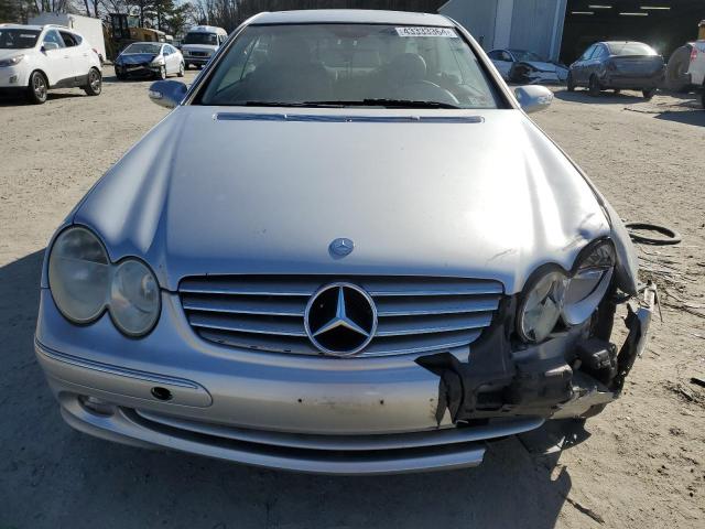 WDBTJ65JX5F124651 - 2005 MERCEDES-BENZ CLK 320C SILVER photo 5