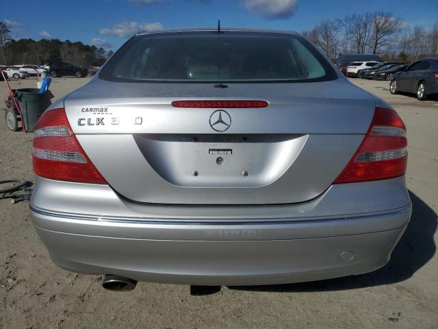 WDBTJ65JX5F124651 - 2005 MERCEDES-BENZ CLK 320C SILVER photo 6