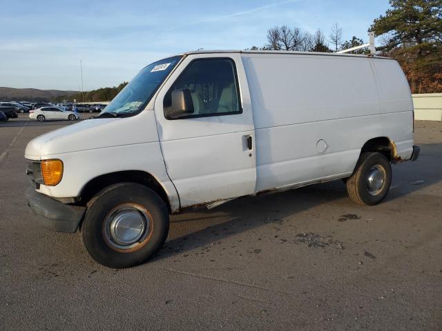 1FTNE24W14HB06014 - 2004 FORD ECONOLINE E250 VAN WHITE photo 1