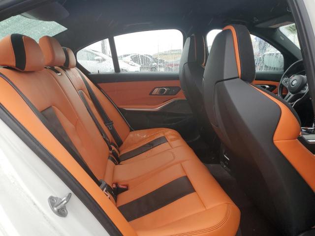 WBS33AY07NFM40924 - 2022 BMW M3 COMPETITION WHITE photo 10