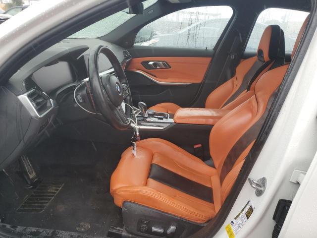 WBS33AY07NFM40924 - 2022 BMW M3 COMPETITION WHITE photo 7
