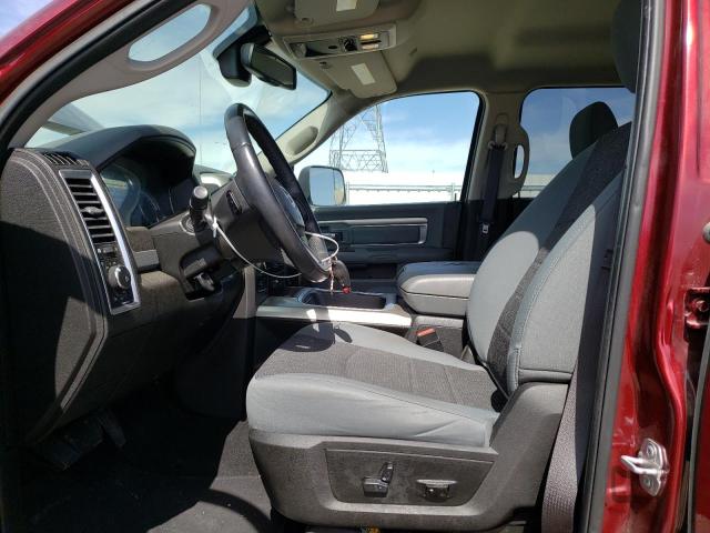 1C6RR7LG0KS658219 - 2019 RAM 1500 CLASS SLT 勃艮第红 照片 7