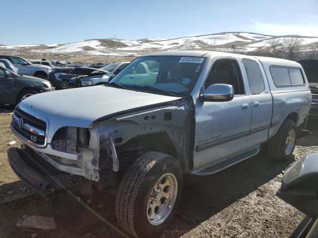 5TBBT4414YS111825 - 2000 TOYOTA TUNDRA ACCESS CAB SILVER photo 1