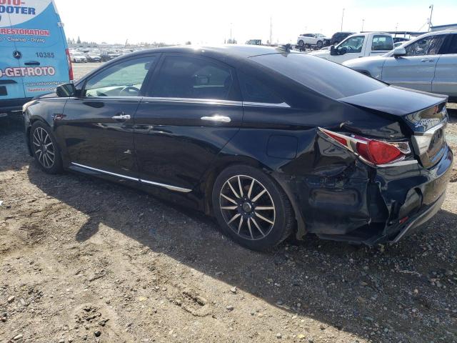 KMHEC4A4XCA037556 - 2012 HYUNDAI SONATA HYBRID BLACK photo 2